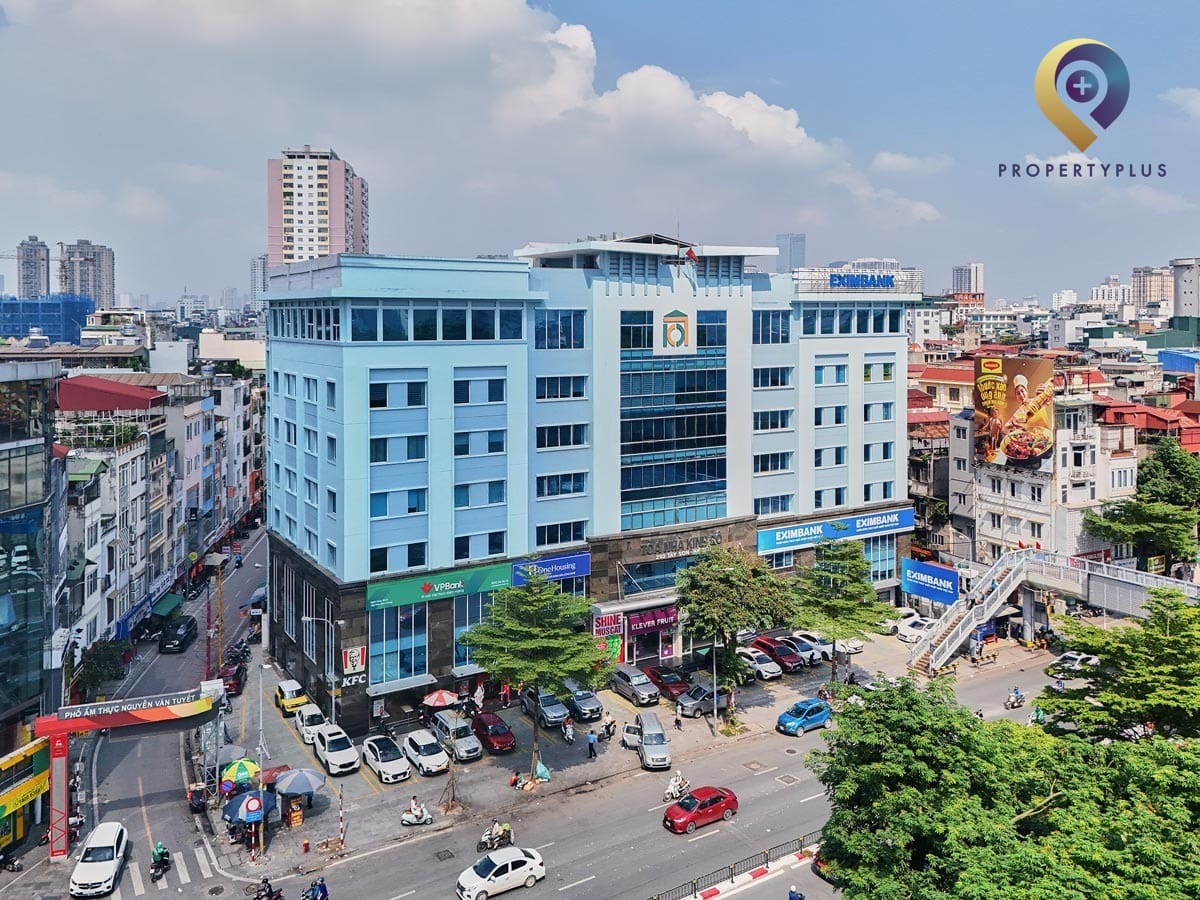 Toà nhà Kinh Đô với mặt tiền đường Tây Sơn, quận Đống Đa, Hà Nội - hình ảnh từ Property Plus